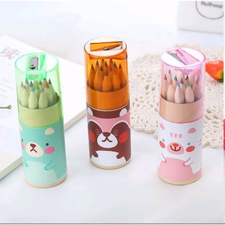 Bút Chì Màu Gỗ 12 Chiếc