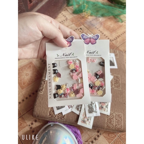 Charm Thú Nhựa - Gấu mix nhiều màu