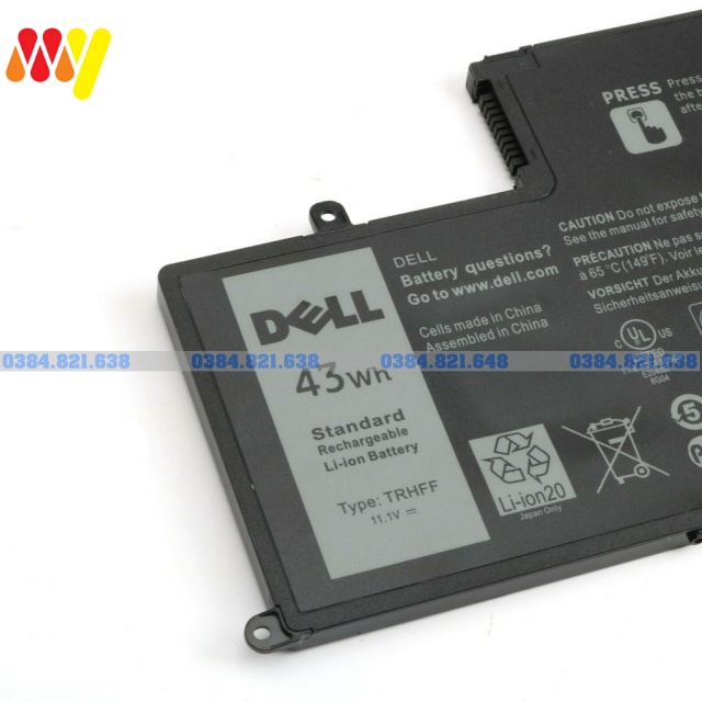 Pin laptop Dell Inspiron 14 5000 5442 5447 5448 / Inspiron 15 5000 5542 5545 5547 5548 5557 P39F TRHFF New 100%