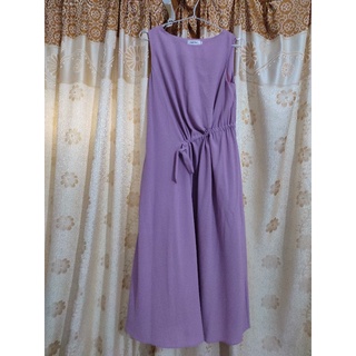 Váy maxi màu tím size M