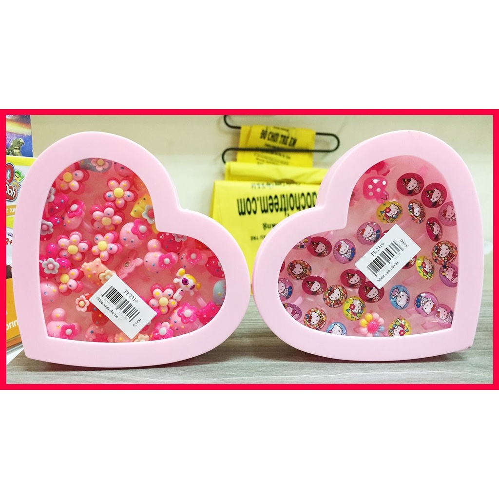 NHẪN TRẺ EM XINH XẮN, NHIỀU HÌNH CUTE CHO BÉ