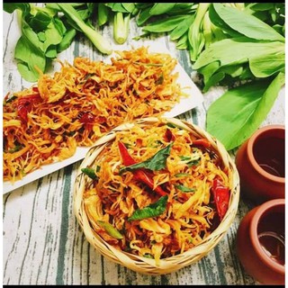 [ĂN VẶT] KHÔ GÀ / BÁNH TRÁNG PHƠI SƯƠNG + TOPPING CÁC LOẠI