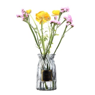 Lọ hoa thuỷ tinh múi khế_Decor trang trí, lọ hoa để bàn