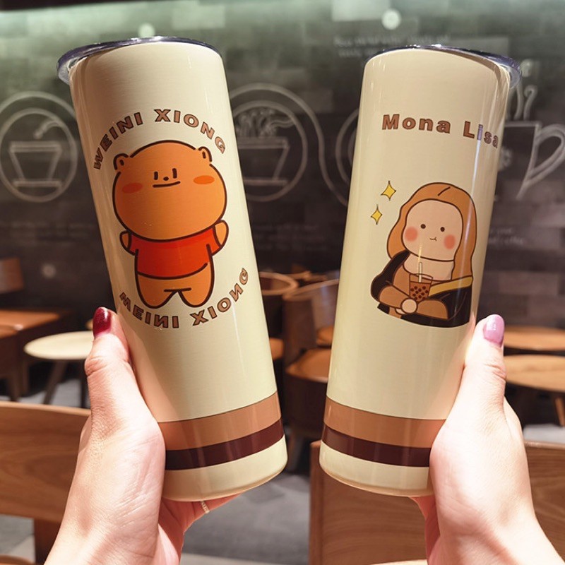 Ly Giữ Nhiệt 600ML Cute
