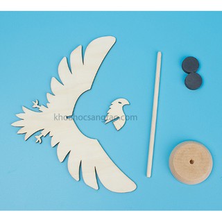 Đồ chơi con chim gỗ cân bằng - Kit stem