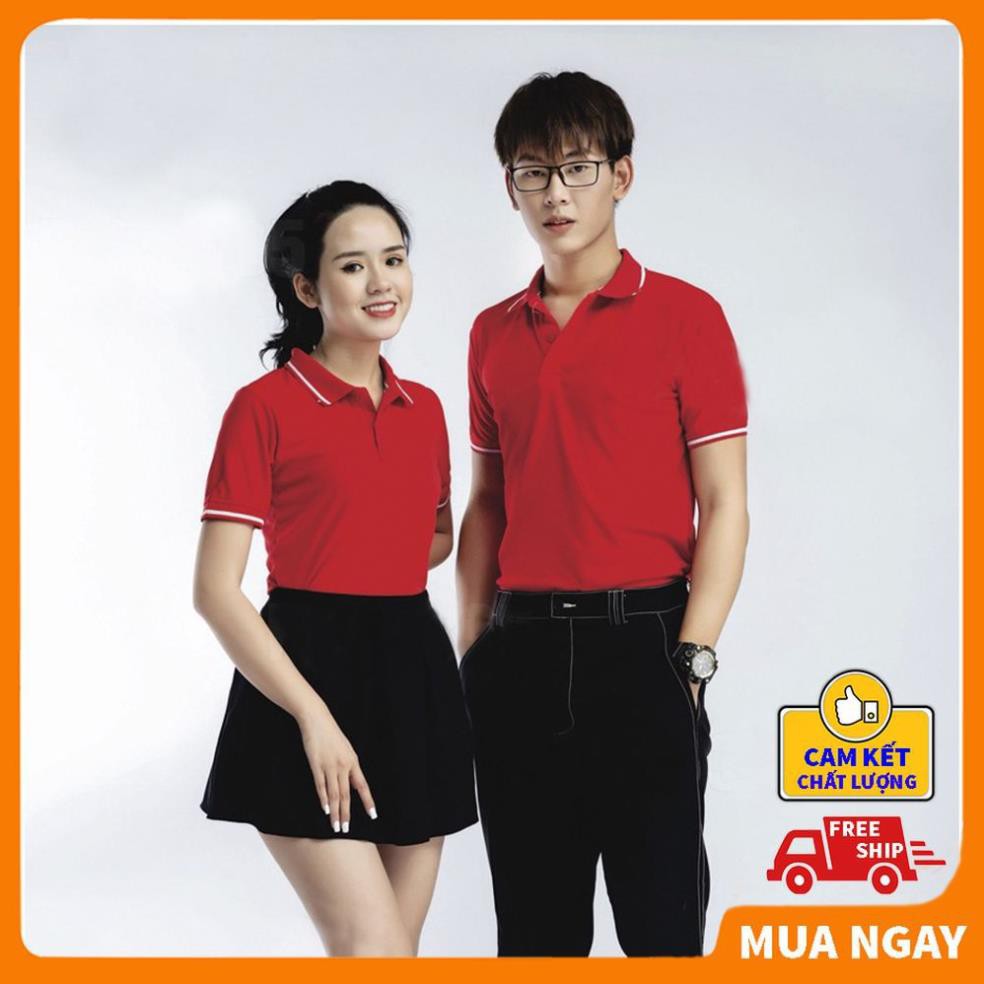 Áo polo nam nữ ngắn tay có cổ chính hãng unisex form rộng ❤️ABATI❤️ Áo phông nam ngắn tay có cổ vải cá sấu cao cấp ✔️