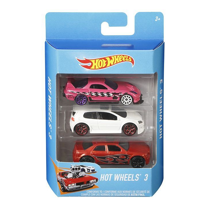 Bộ 3 Siêu Xe Hot Wheels K5904 (giao màu ngẫu nhiên)