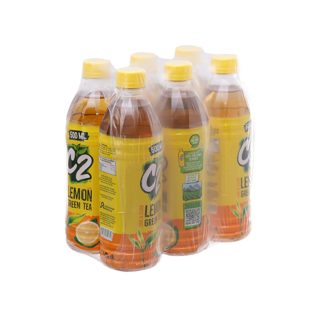 Trà xanh C2 lốc 6 chai x 360ml