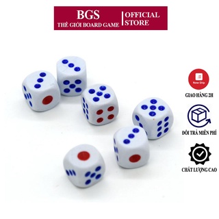 Bộ 50 Xúc Xắc Xí Ngầu 6 Mặt Chất Lượng