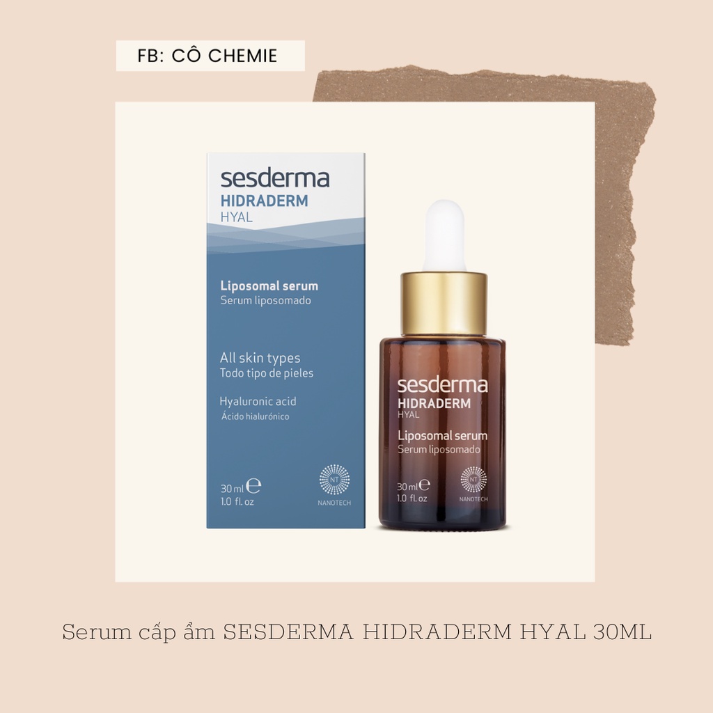 Tinh chất cấp ẩm Sesderma Hidraderm Hyal Liposomal Serum 30ml