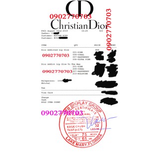 (Bill)Son dưỡng Dior Addict Lip Glow