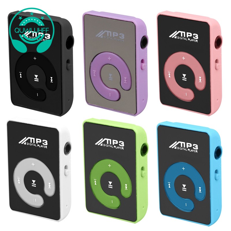 Máy Nghe Nhạc Mp3 Mini Hỗ Trợ Thẻ Nhớ Sd Tf 8gb