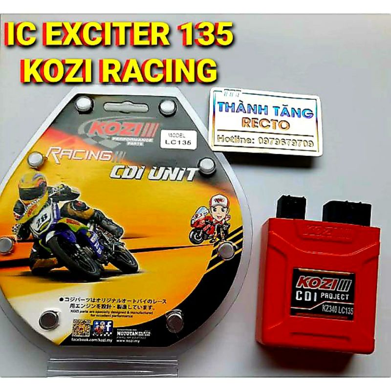 IC MỞ TUA EXCITER 135 KOZI RACING
