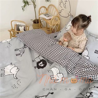 [HÀNG NHẬP KHẨU CAO CẤP] BỘ DRAP COTTON POLY MẪU NGỰA VẰN DỄ THƯƠNG