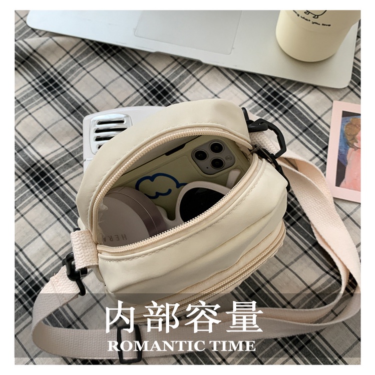 Túi Đeo Chéo Hình Vuông Cỡ Nhỏ Thời Trang Hàn Quốc Sành Điệu Cho Nữ