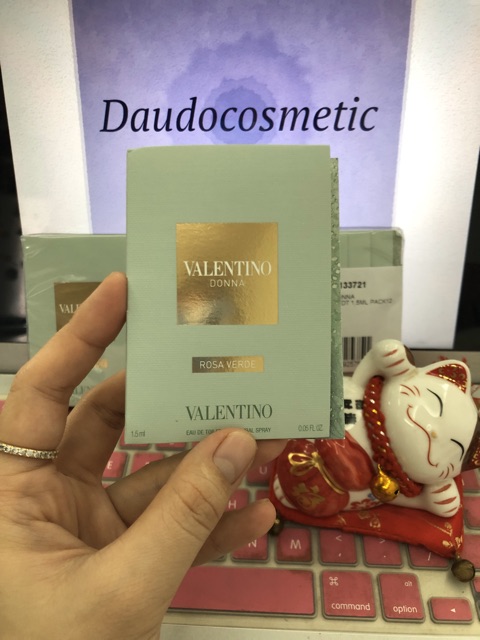 [ vial ] Nước hoa Valentino Donna Rosa Verde EDT 1.5ml