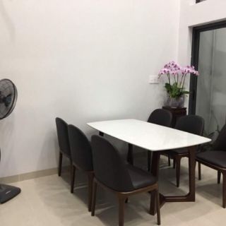 Bộ Bàn ăn mặt đá 6 ghế cao cấp (Freeship nt HCM, Biên Hoà, Dĩ An)