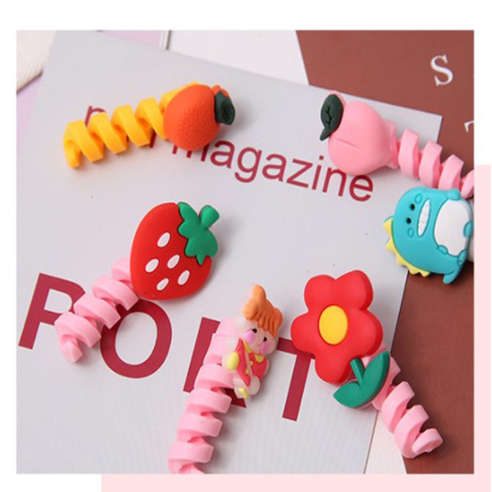 Phụ Kiện Bảo Vệ Dây Cáp Sạc USB Bằng Silicon Mihan