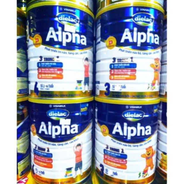 Sữa bột dielac  alpha 4 1,5kg date2024