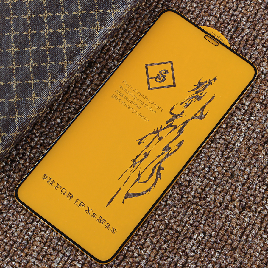 Kính cường lực Full màn 6D Cho iPhone 6 6s 7 8 Plus X XS XR 11 12 13 14 Pro Max