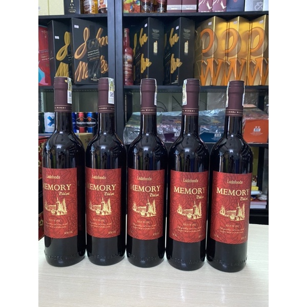 Vang Đà Lạt Đỏ MEMORY 14.5 750ml