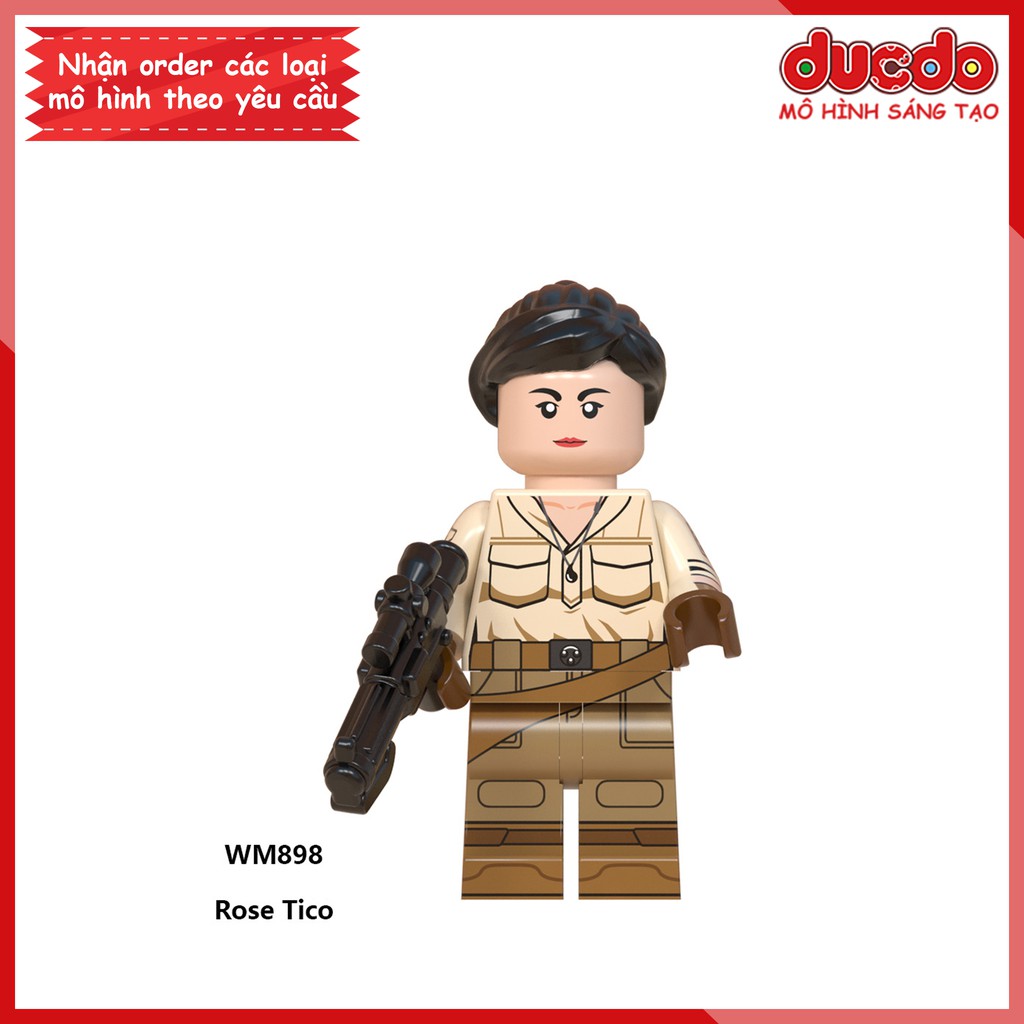 Minifigures các nhân vật trong Star Wars tuyệt đẹp - Đồ chơi Lắp ghép Xếp hình Mini Mô hình WM WM6082