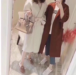 Áo dạ ép thắt dây hàng cao cấp(tạo đơn)