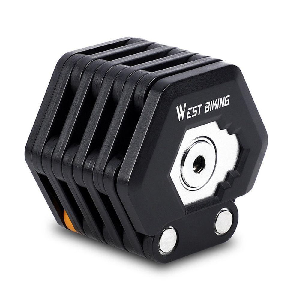 Khóa Xe Đạp Chống Trộm Thiết Kế Gấp Kèm 3 Chìa Khóa Tiện Dụng