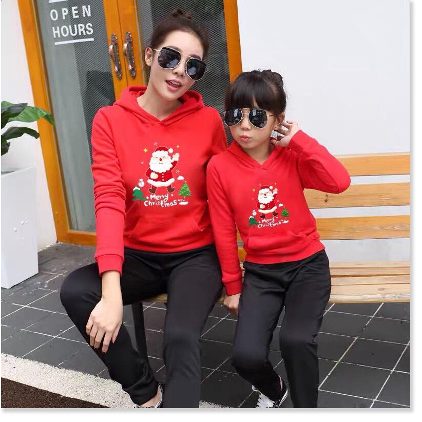 Áo hooodie  nam nữ in ông già noen hót