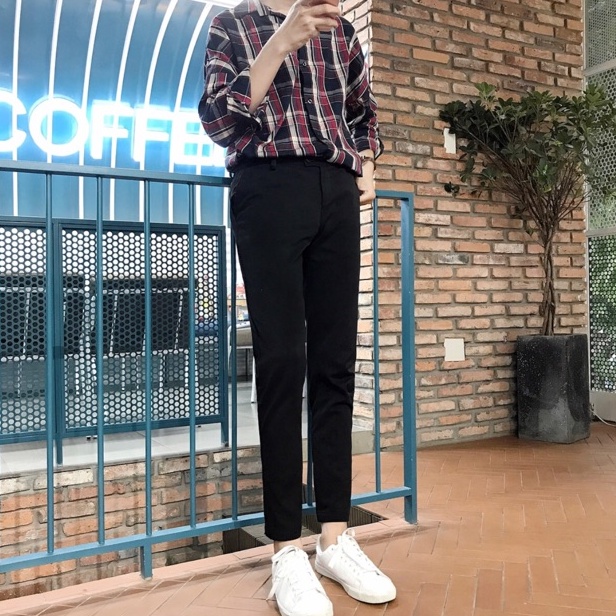 Quần tây nam - Quần âu nam, nữ HOMIES SAIGON skinny trơn basic