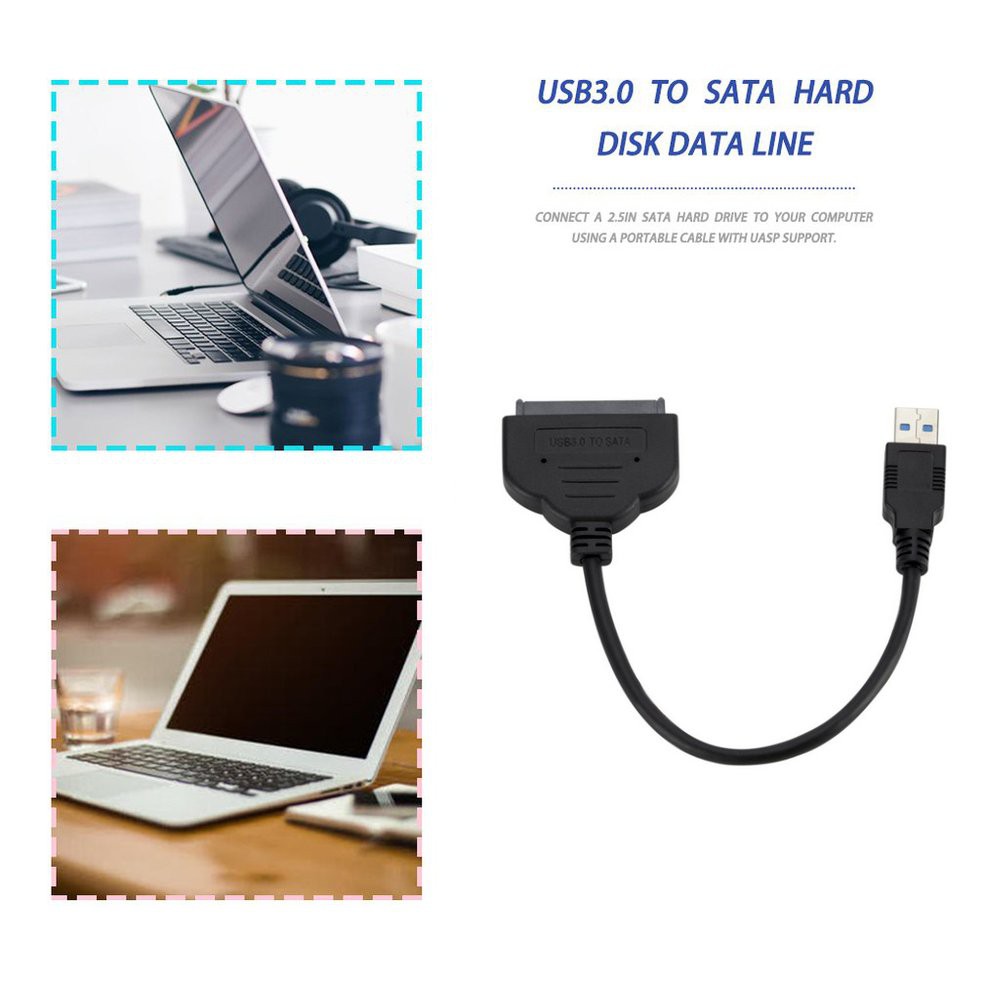 Cáp Chuyển Đổi N27 Usb 3.0 Sang Sata 22pin Cho Ổ Cứng Hdd Ssd 2.5 &quot;