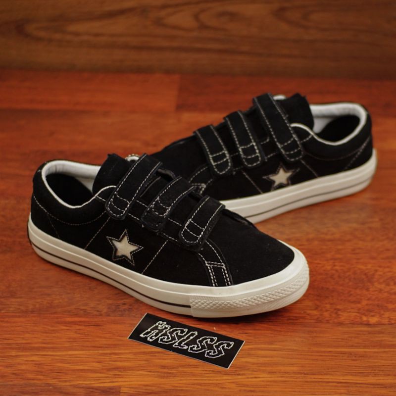 Giày Thể Thao Converse One Star Pro 3v Màu Trắng Đen