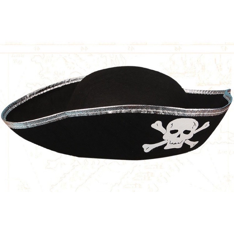 Mũ Hải tặc  hoá trang Halloween kiểu tròn và dáng thuyền