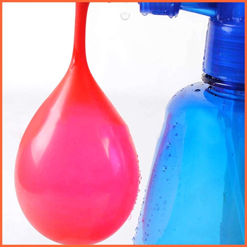 Bộ 500 Ống Bơm Bong Bóng Nước 2 Trong 1 Tiện Dụng