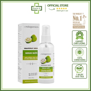 Serum Bưởi Milaganics Giúp Ngăn Rụng & Kích Thích Mọc Tóc Cho Mái Tóc Bồng Bềnh Chắc Khỏe
