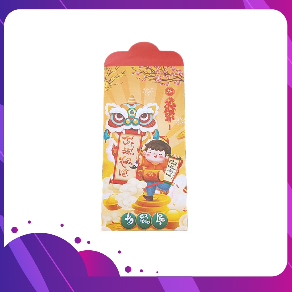 Bao lì xì Tết cao cấp (set 10 cái) Master store