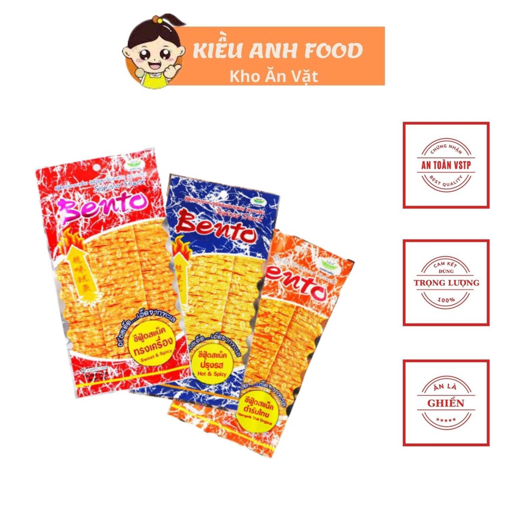 Mực BENTO Thái Lan, Mực  BENTO Đồ Ăn Vặt