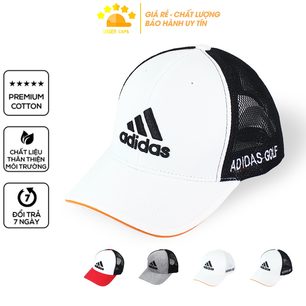 Mũ Lưỡi Trai Nón Lưỡi Trai Lưới Nam Nữ Vải Kaki adidas Nón Kết - Royal Caps