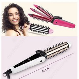 MÁY LÀM TÓC 3 IN 1 LƯỢC ĐIỆN 3 IN 1 UỐN DUỖI DẬP
