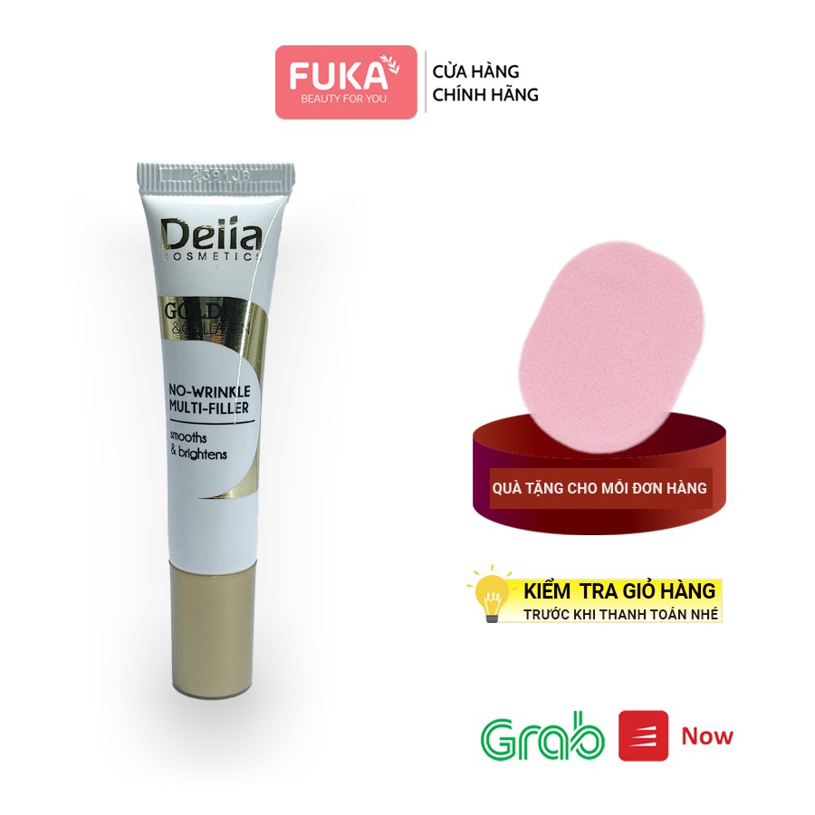 Kem mờ nếp nhăn DELIA - Kem giảm nếp nhăn Gold & Collagen dùng cho mọi loại da