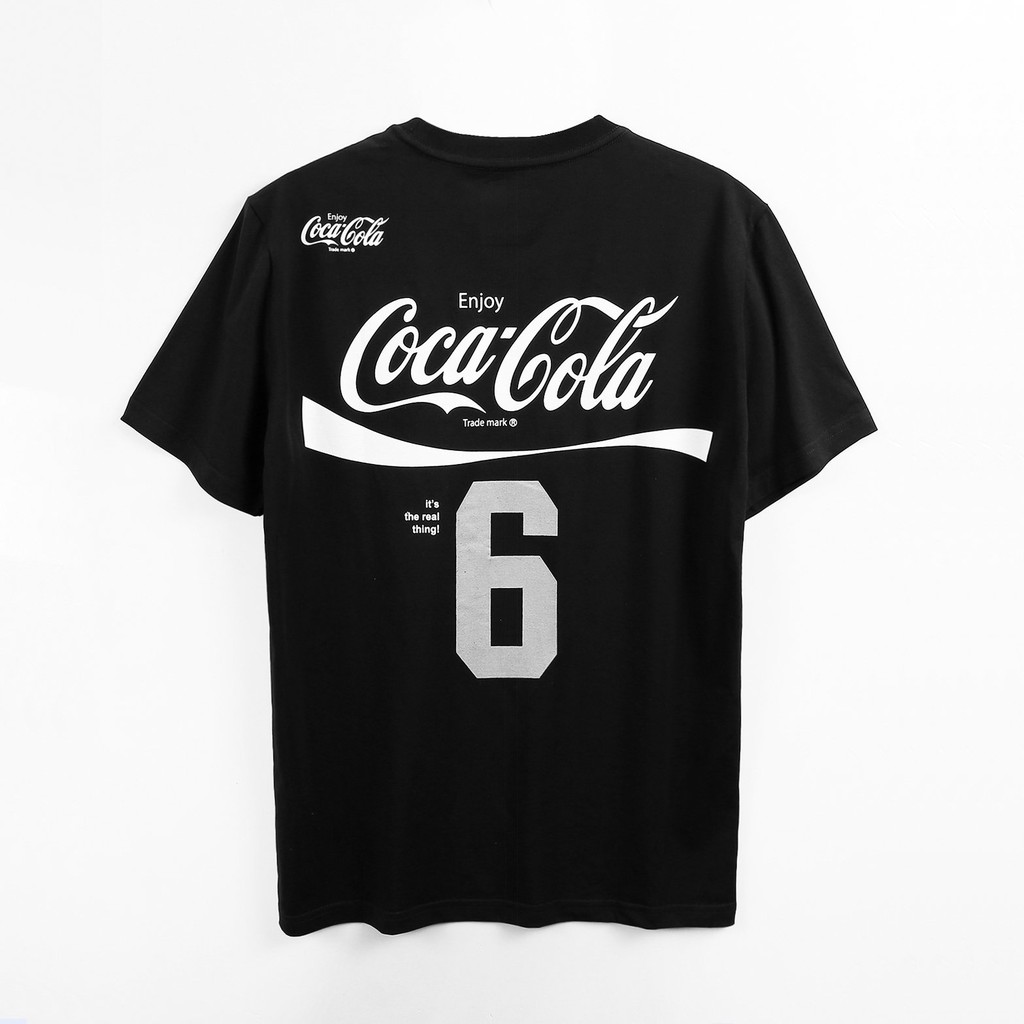 Áo Thun Nam Cổ Tròn Parkaa x Coke printed tee chính hãng Chất vải cotton stretch Form slim Hình in  logo sắc nét