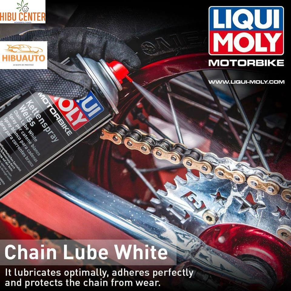 { SÊN XÍCH } Thùng 6 Chai xịt sên Liqui-Moly Chain-Lube 1508 250ml Hibuauto