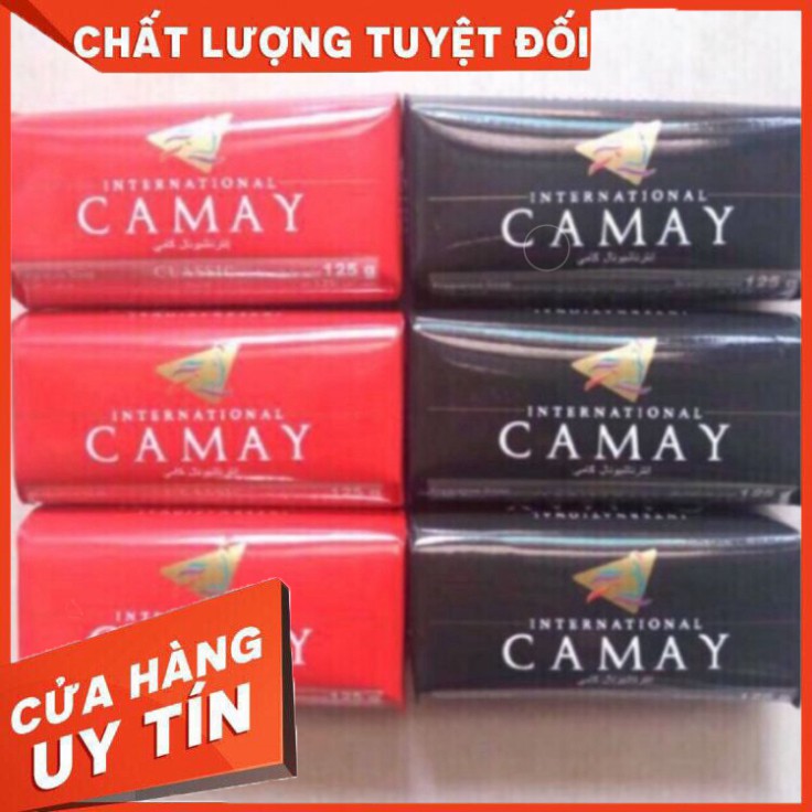 [Siêu Sale] Xà bông cục CaMay 125g hsd: tháng 11/2021