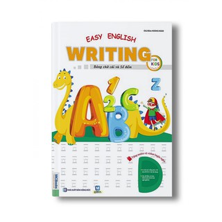 Sách - Easy English Writing For Kids – Bảng Chữ Cái Và Số Đếm