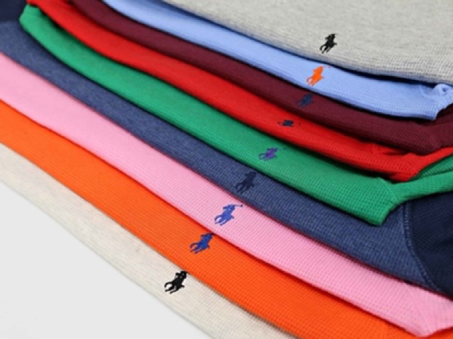 Long Tee  Thun Tổ Ong P.o.l.o Basic