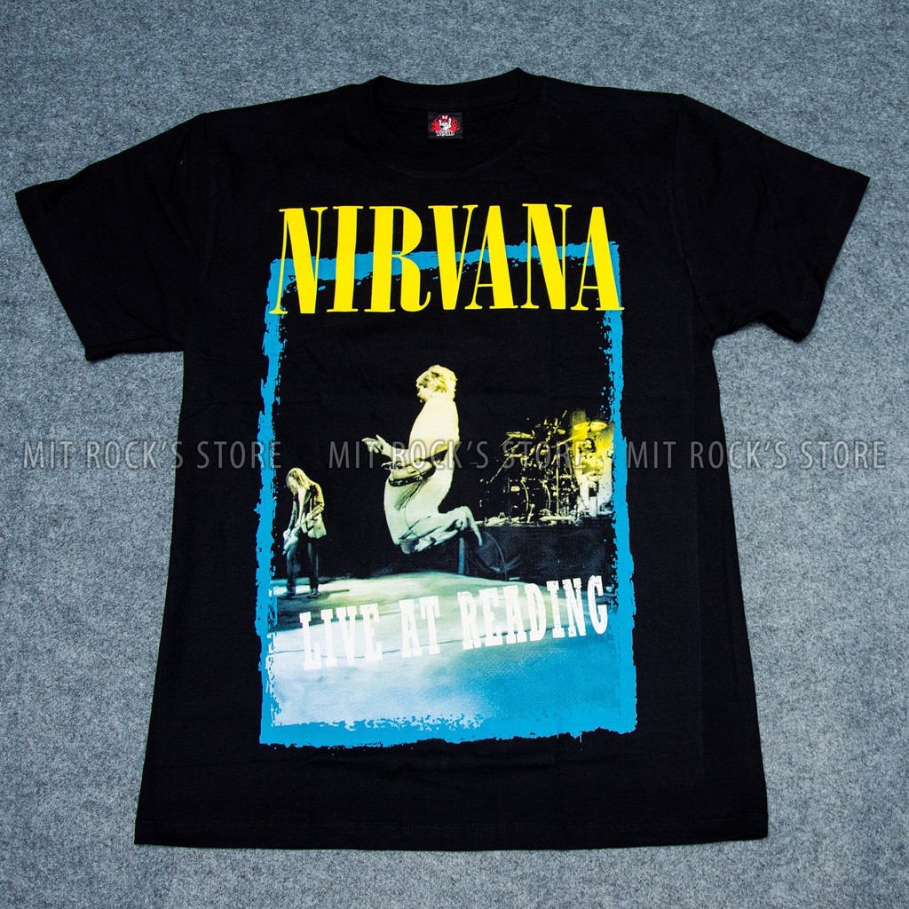 Áo Nirvana  - Rock band tee - Áo Rock - Size S, M, L, XL, XXL - Áo Thái Lan