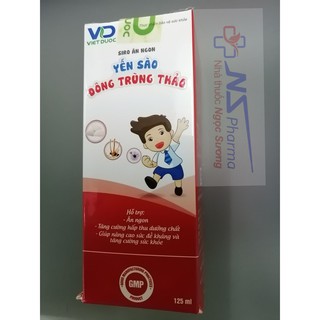 Siro ăn ngon Yến Sào Đông Trùng Thảo