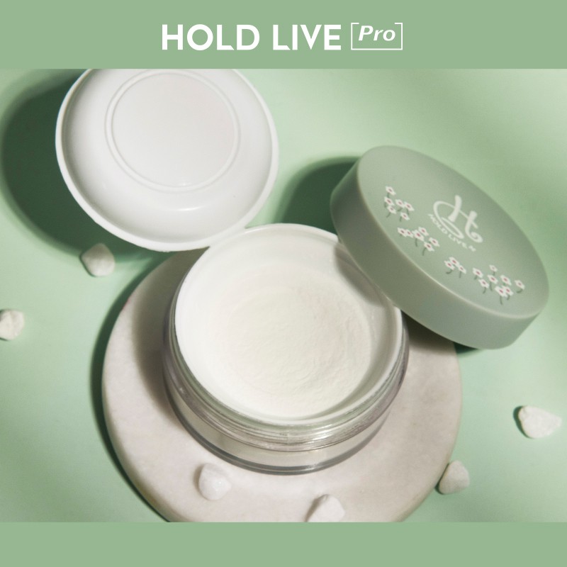 HOLD LIVE - Phấn phủ kiềm dầu holdlive mịn Water Honey Powder dupe Becca Water Powder HOLDLIVE