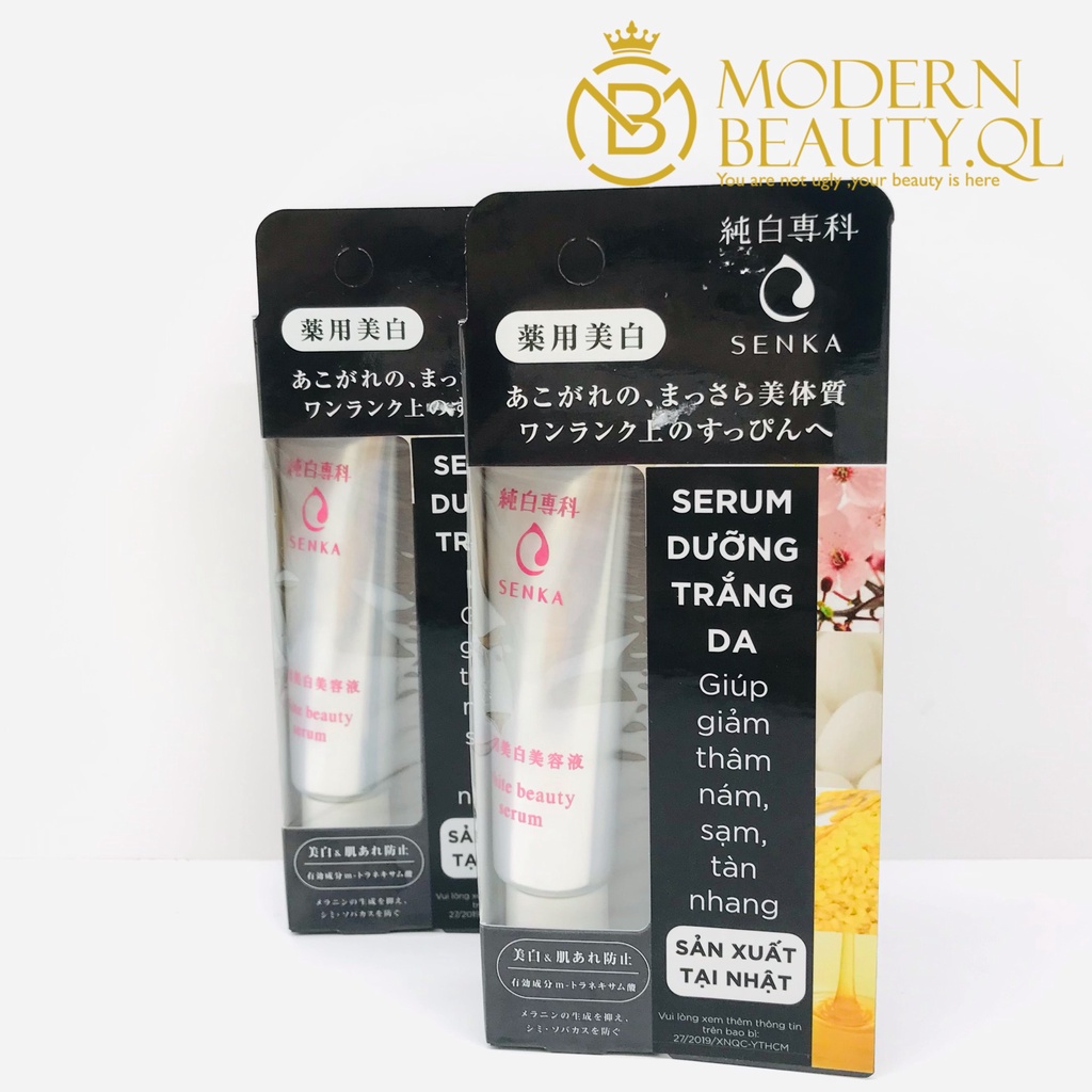 CHÍNH HÃNG: Tinh Chất Senka Dưỡng Sáng Da, Mờ Thâm Sạm 35g