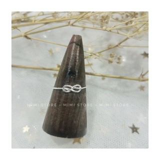 [MIMI_STORE] NHẪN BẠC VÔ CỰC - NHẪN BẠC TRƠN